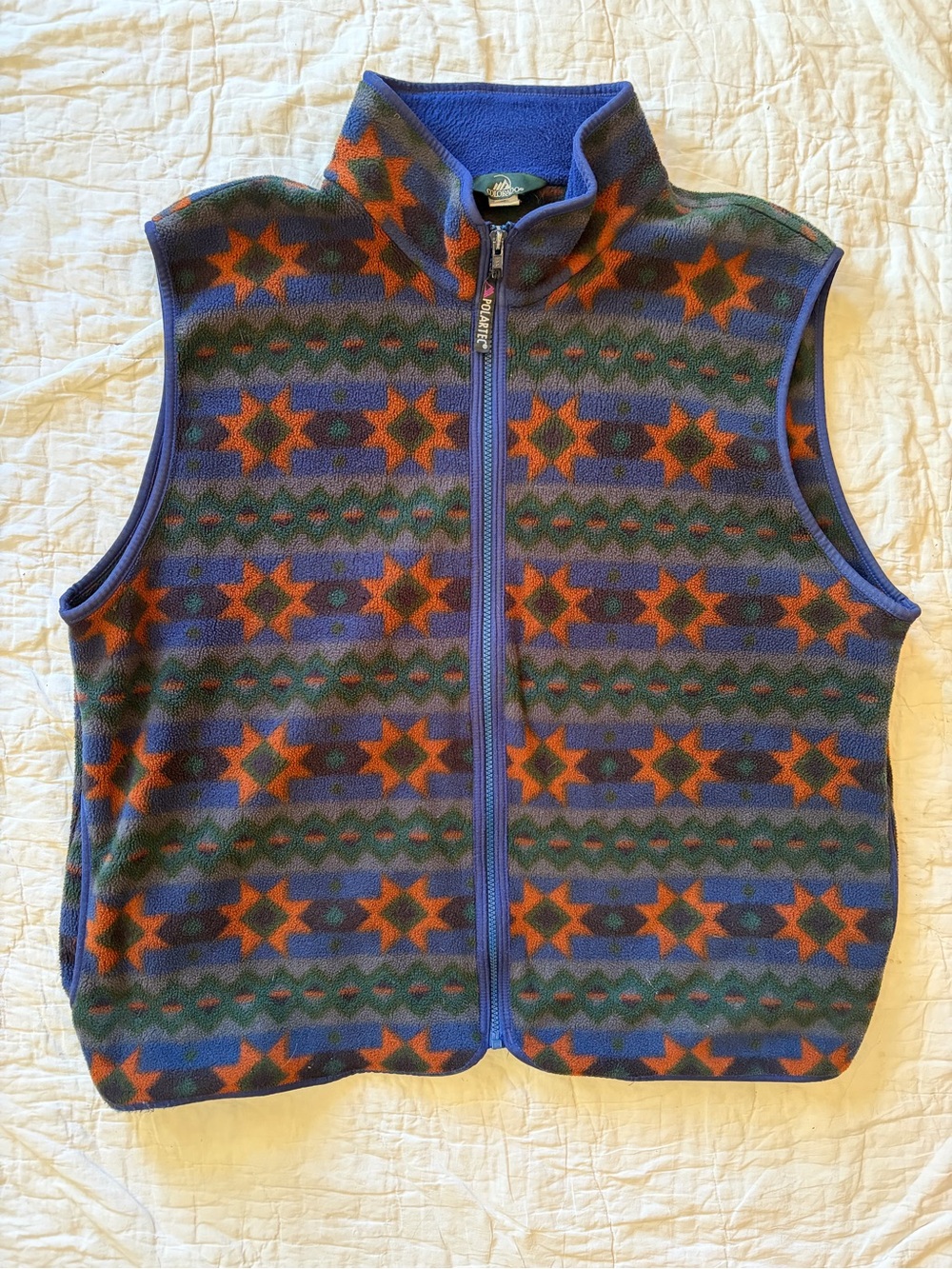 Vintage polartec fleece vest, made in USA